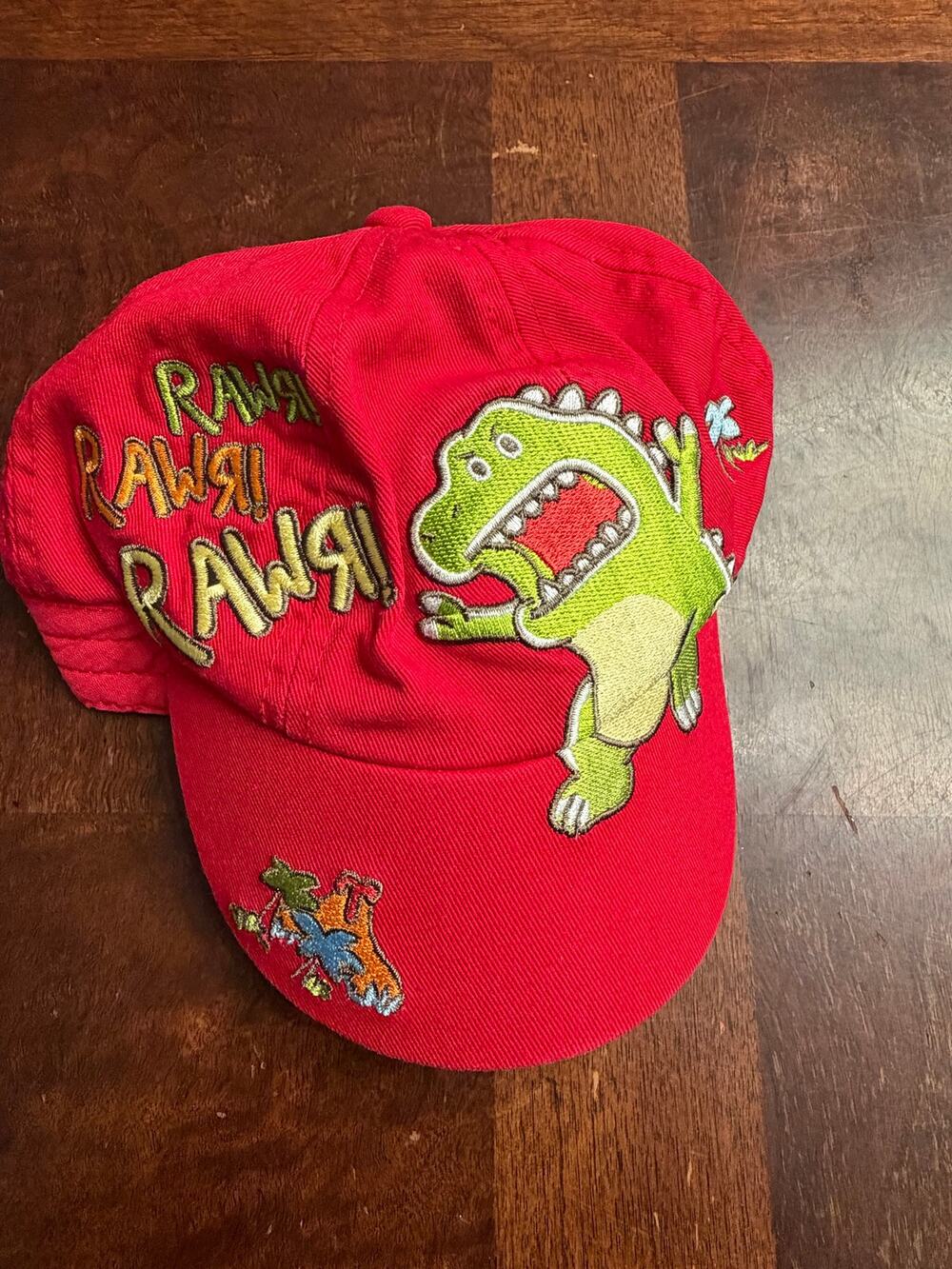 Vintage Kid Tees Red Dino RAWR Hat – Discovery Park of America